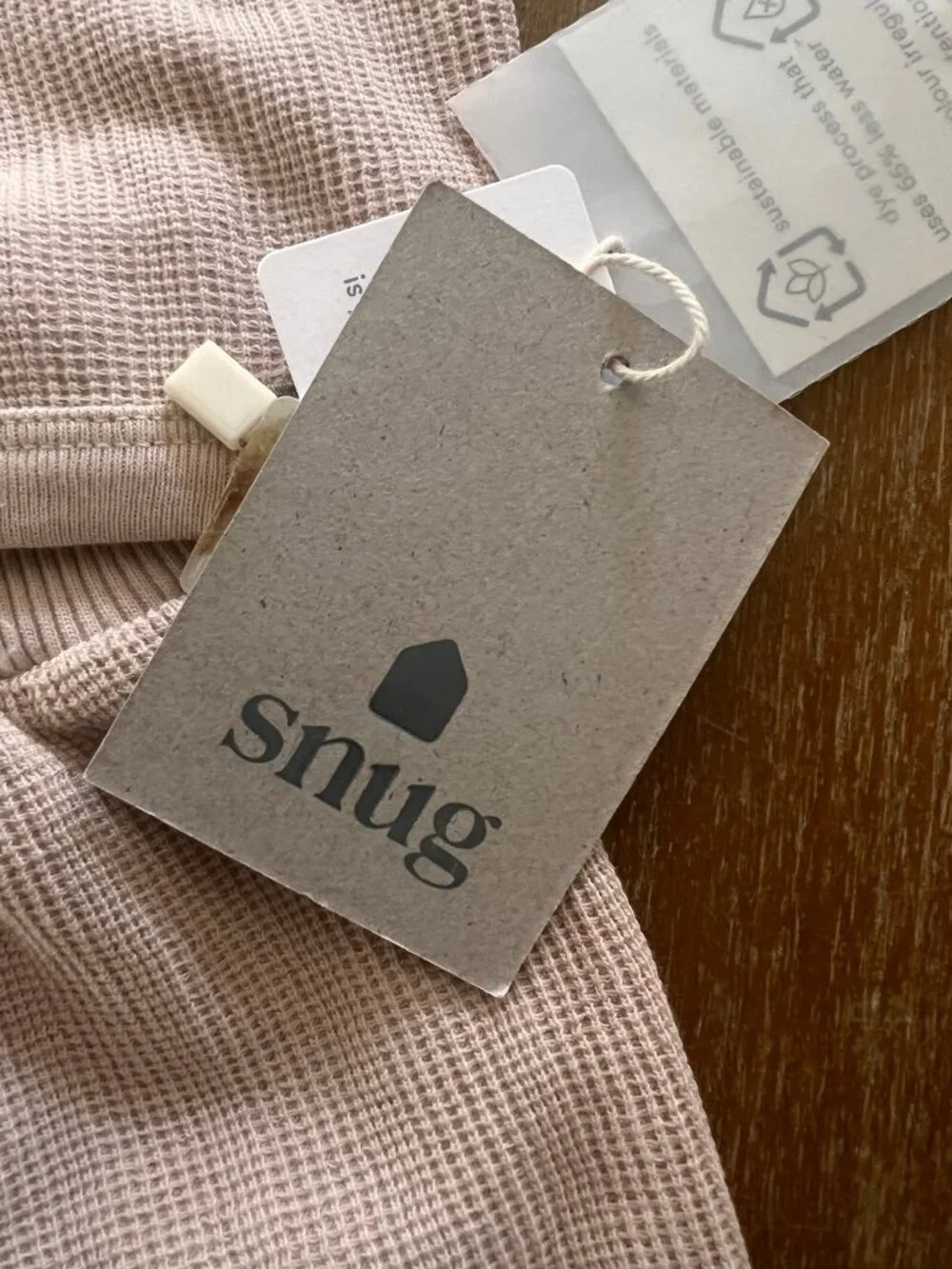 NWT Snug Portuguese Hands 3M Organic Cotton Waffle Baby Set Portugal Neutral
